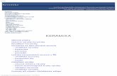 keramika - cvut.czmech.fd.cvut.cz/members/malinovsky/materialy/09 Keramika.pdf · keramika Tab. 2 Stručný přehled historického vývoje keramické technologie a materiálů ve