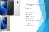 Samsung galaxy J7 2016 (J710) 27 800 rsd · Samsung galaxy J7 2016 (J710) 27 800 rsd Procesor: Octa-core Takt: 1600 MHz Kapacitet: 3300 mAh Veličina: 5.5 inča Broj piksela senzora: