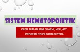 SISTEM HEMATOPOIETIKkuliah.itera.ac.id/pluginfile.php/47663/mod_resource/content/2/Sistem Hematopoetik.pdfFaktor –faktor pembekuan darah Dalam pembekuan darah ada 13 faktor yang
