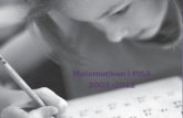 Matematiken i PISA 2003 -2012/menu/standard...PISA 2012 – Likvärdighet matematik • Hur likvärdigheten i den svenska skolan utvecklats beror på vilket kunskapsområde som analyseras.