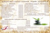 Cjenik Wellness centra Terme Jezerčicaterme-jezercica.hr/wp-content/uploads/2015/11/Cjenik...Masaža bademovim uljem 20 min na bazenima Paket masaža (20 min.) & SPA (120 min.) Paket