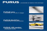PURUS Line...- Leverandør af stærke VVS-løsninger PURUS Line • Linieafløb til 1, 2 eller 3 vægge PURUS MultiFlex • Afløbsskåle til smøremembran PURUS 100 renden ... PURUS