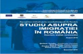muncitorii imigranţi din România” STUDIU ASUPRA7.1. chestionar privind nevoile lucrĂtorilor strĂini din romÂnia 3 7.2. chestionar privind situaŢia lucrĂtorilor strĂini din
