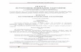 STATUT AUTONOMNE POKRAJINE VOJVODINE - Projurisprojuris.org/eng/Zakoni Republike Srbije/Statut_AP... · 2015-07-15 · Statut Autonomne pokrajine Vojvodine (2014) Codex Projuris Page