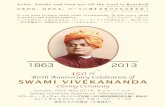 150 th Birth Anniversary Celebration of SWAMI …...Swami Sadyojaatah, 'Art of Living' スワーミー・サッディオジャータハ、アート・オブ・リビング Reverend