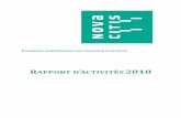 RAPPORT DACTIVITÉS 2018 · Rapport activité Novacitis 2018_finalisé 3 Activités Novacitis 2018 Centre d’entreprises solidaires « Agimont – Académie » Il s‘agit du 1er