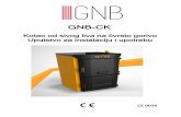 GNB-CK ck... · 2015-10-30 · GNB-CK kotao je izrađen od sivog liva predviđen za sagorevanja čvrstog goriva, konstruisan kao tropromajni sistem dimnih gasova. Namenjen je za toplovodne