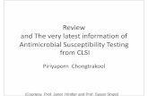 Review and The very latest information of Antimicrobial ...bamras.ddc.moph.go.th/userfiles/Bamras_ReviewUpdate.pdf · Review and The very latest information of Antimicrobial Susceptibility