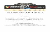 TRANSILVANIA RALLY 2017 - Campionatul de Raliuri, Viteza ... · În parcul închis, sub fiecare automobil de concurs, trebuie amplasată o folie impermeabilă și rezistentă la hidrocarburi,