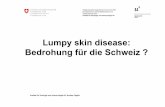 Lumpy skin disease: Bedrohung für die Schweiz ?tvl-avsa.ch/_downloads/3_Voegtlin.pdf · 2017-12-12 · Eidgenössisches Departement des Innern EDI Bundesamt für Lebensmittelsicherheit