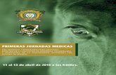 PRIMERAS JORNADAS MEDICAS - cmaav.mx · primeras jornadas medicas del hospital veterinario para grandes especies de la facultad de medicina veterinaria y zootecnia de la universidad