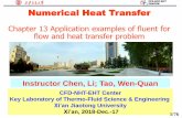 Numerical Heat Transfernht.xjtu.edu.cn/__local/C/E5/01/D09E5B0E62272980AE... · 2019-01-15 · 多孔介质流动换热问题 13. A2 Flow and heat transfer in porous media Focus: