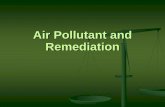 Air Pollutant and Remediation - Kasetsart University Pollutant and... · 2016-03-17 · มลพิษทางอากาศ หมายถึง ภาวะของอากาศที่มีการเจือปนของสารพิษใน
