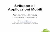 Sviluppo di Applicazioni Mobilicirce.di.unipi.it/~gervasi/SAM15/Lezione 01.pdf1 Marzo 2016 Sviluppo Applicazioni Mobili V. Gervasi – a.a. 2015/16 Breve storia di Android Episode