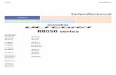 R8050 series - Shimano5 VIGTIGT VIGTIGT • Denne forhandlermanual er primært beregnet til brug for professionelle cykelmekanikere. Personer uden faglig uddannelse i samling af cykler
