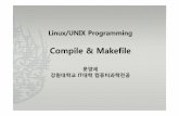 Compile & Compile & MakefileMakefileysmoon/courses/2010_2/us/09.pdf · 다중다중모듈모듈프로그램프로그램(7/8) Compile & Makefile 개별파일을각기컴파일하고링크하기