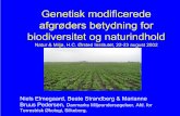 Genetisk modificerede afgrøders betydning for biodiversitet og … · 2002-09-09 · Genetisk modificerede afgrøders betydning for biodiversitet og naturindhold Natur & Miljø,