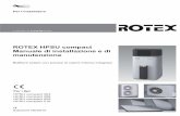 ROTEX HPSU compact Manuale di installazione e di … · 2019-12-30 · Per l’installatore ROTEX HPSU compact Manuale di installazione e di manutenzione Bollitore solare con pompa