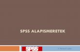SPSS alapismeretek - OKTokt.ektf.hu/data/lenke/file/SPSS_OKT_17abra.pdf2010.10.26. 2 Statistical Package for Social Scienses Statisztikai programcsomag a szociológiai tudományok