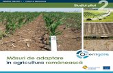 Măsuri de adaptare în agricultura româneascădocuments.rec.org/publications/2PilotStudyROM.pdf · 2014-11-05 · diferitelor metode de economisire a apei şi al tehnologiilor de