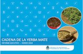 CADENA DE LA YERBA MATE - Alimentos Argentinos de Valor de Alimentos y Bebidas...yerba mate elaborada equivalente del 2,5% al 5% del precio promedio de venta al consumidor del kilogramo