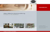 Broschüre Oberflächenbehandlung · Kompetenz an der Oberfläche · DIN EN ISO 8501-1 Vorbereitung von Stahloberflächen vor dem Auftragen von Beschichtungsstoffen DIN EN ISO 2178