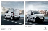 NOVÝ PARTNER - Peugeot · 2016-11-16 · Nový Partner je prispôsobený tak, aby vyhovel nárokom profesionálov. Nová predná časť je prepracovaná a dodáva vozidlu dojem robustnosti,