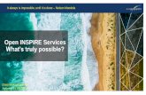 Open INSPIRE Services What’s truly possible? · Open INSPIRE Services What’s truly possible? Dominik Kopczewski Antwerp 21.09.2018 It always is impossible, until it is done –Nelson