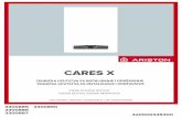 CARES X - ariston.com · Ne smiju se koristiti agresivni deterdženti, insekticidi ili otrovni preparati. Poštivanjem važećih propisa osigurava se siguran, ekološki prihvatljiv