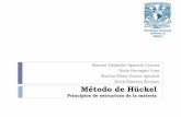 Método de Hückel Edepa.fquim.unam.mx/amyd/archivero/Huckelsimple_25165.pdf · 2013-09-24 · Introducción En 1931 Erich Hückel propuso un método para determinar el diagrama de