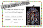 Notre-Dame de la Belle Verrière – Chartres, France...Nous avons réalisé un vitrail sur calque avec de l’encre de Chine et des feutres. Notre-Dame de la Belle Verrière – Chartres,