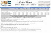 Hotel Becici Crna Gora 2019U sklopu hotela se nalazi: restoran, fitnes centar, tereni za odbojku, fudbal, košarku, rukomet, mini golf, bilijar, stoni tenis, parking, dečije igralište