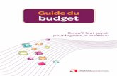 Guide du budget - Finances & Pedagogie · 2019-03-19 · www.ﬁnances-pedagogie. fr/espace-ressources/ logiciel-budget/ Épargner, c’est indispensable ! Vous venez de rembourser
