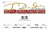www. solideogloria · 2019-06-04 · Il programma Coro Giovanile dell’Emilia Romagna (AERCO) Daniele Cavalca vibrafono Ilaria Cavalca direttore Anonimo (da Cancionero de Uppsala,