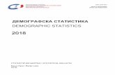 BiltenDemografskaStatistika 2018 web...3 Републички завод за статистику Republika Srpska Institute of Statistics Демографска статистика