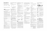 Ghid de pornire rapidă Conecta i player-ul la calculator.download.sony-europe.com/pub/manuals/swt/Z004/Z004334111.pdf · – Ghid WALKMAN – Manual de instucţiuni etc. Pentru detalii