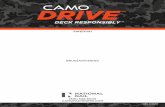 CAMO DRIVE · 2019-11-06 · 1 rev. 8/19/19 bruksanvisning (616) 538-8000 camofasteners.com national nail deck responsibly™ camo® drive ™ swedish