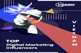 TOP Influencers Digital Marketingnghiệp công nghệ khổng lồ ở hơn 15 ngành hàng đa dạng. Anh là một trong những tên tuổi nổi bật của ngành quảng cáo