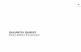SUUNTO QUEST Kullanıcı Klavuzuns.suunto.com/Manuals/Quest/Userguides/Suunto_Quest_UserGuide_TR.pdfözelliğini devre dışı bırakmak için NEXT düğmesini basılı tutun. NOT: