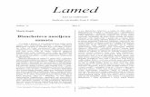 Lamed 11 2019 - makabijada.com 11 2019.pdf · Simone Weil, o kojoj je napisao krasan esej6, dijeli uvjerenje da intelektualac mora biti istodobno unutra i vani. Kao i ona, naglašava