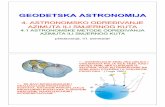 GEODETSKA ASTRONOMIJA/mkuhar/Pouk/SG/Seminar/Azimut... · geodetska astronomija 4. astronomsko odre ivanje azimuta ili smjernog kuta 4.1 astronomske metode odre ivanja azimuta ili