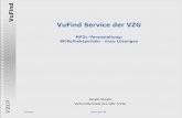 VuFind Service der VZG - GBV...31.5.2011 d VuFind Service der VZG MPDL-Veranstaltung: Bibliotheksportale - neue Lösungen Gerald Steilen Verbundzentrale des GBV (VZG) d Erfahrung •