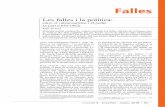 Falles - Ayuntament de Valencia. regidoria de festes y ... · Falles Les falles i la política: entre el valencianisme i el poder. 1a part (1850-1962) El poder polític sempre ha