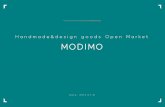 Handmade&design goods market place MODIMOmodimo.designrace.com/layout/html/kr/MODIMO_introduction_v1.0.pdf · 사업모델 다양화 및 네트워크 확대 2017. 서비스 Boom UP