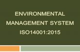 Environmental management system ISO14001:2015infofile.pcd.go.th/ptech/envmgtsys.pdf · เนื้อหาในข้อก าหนดมาตรฐานนานาชาติฉบับนี้