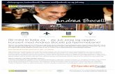 Andrea Bocelli - Reisecompaniet...Reiseprogram fra Vi tar forbehold om endringer underveis i programmet Reiseprogram Reisecompaniet > Andrea Bocelli i Toscana 25. til 0. juli 2018