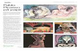 KULTUR Pablo Picasso på papir - WordPress.commangler både hans analytiske kubisme (med de afdæmpede farver) og syntetiske kubisme (med de stærkere farver og dekorative for-mer).