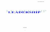 2018 - Capability Acces · 2019-06-12 · acest mod definind leadershipul ca fiind “un proces în care un individ influenţează un grup spre atingerea unor obiective comune“.