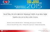 NGỪNG TUẦN HOÀN NGOẠI VIỆN TẠI HÀ NỘIvnha.org.vn/upload/hoinghi/hn2015/L011-DThanhKhan.pdf · NGỪNG TUẦN HOÀN NGOẠI VIỆN TẠI HÀ NỘI ... Giới thiệu.