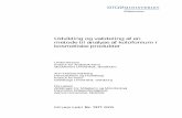 Udvikling og validering af en metode til analyse af ...2.1 Fase 1: Litteraturstudie af analysemetode Publicerede metoder til identifikation og kvantificering af kolofonium komponenter